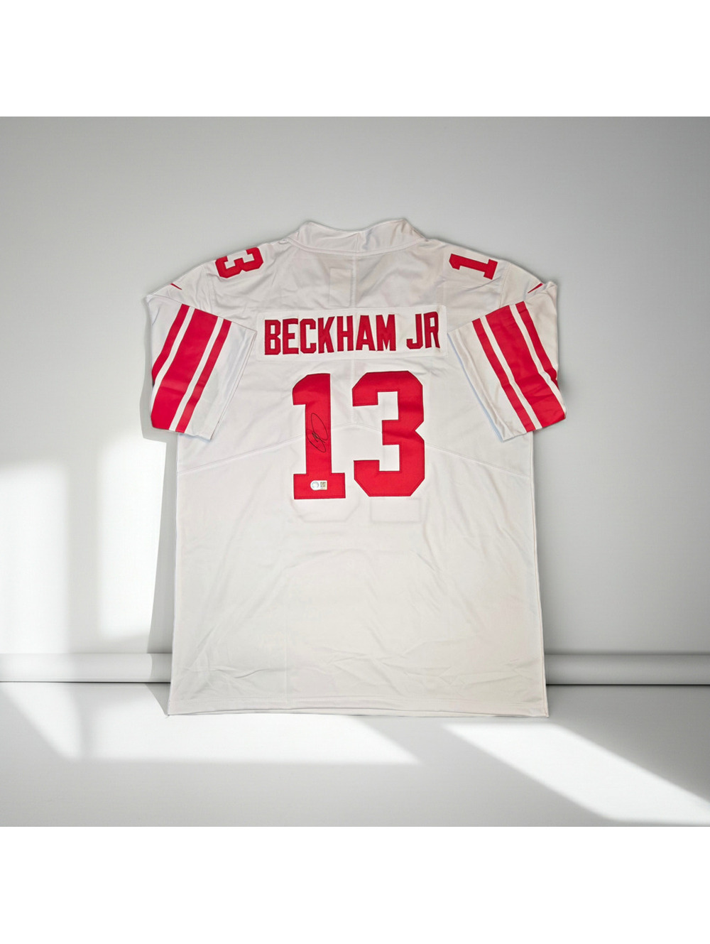 Odell Beckham Jr Signed Jersey New York Giants w/COA (XL)